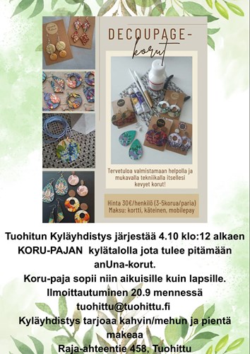 Korupaja sunnuntai 4.10.